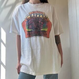 Vintage Hanes Heavyweight Cruzan Clipper Spiced Rum T-Shirt Large
